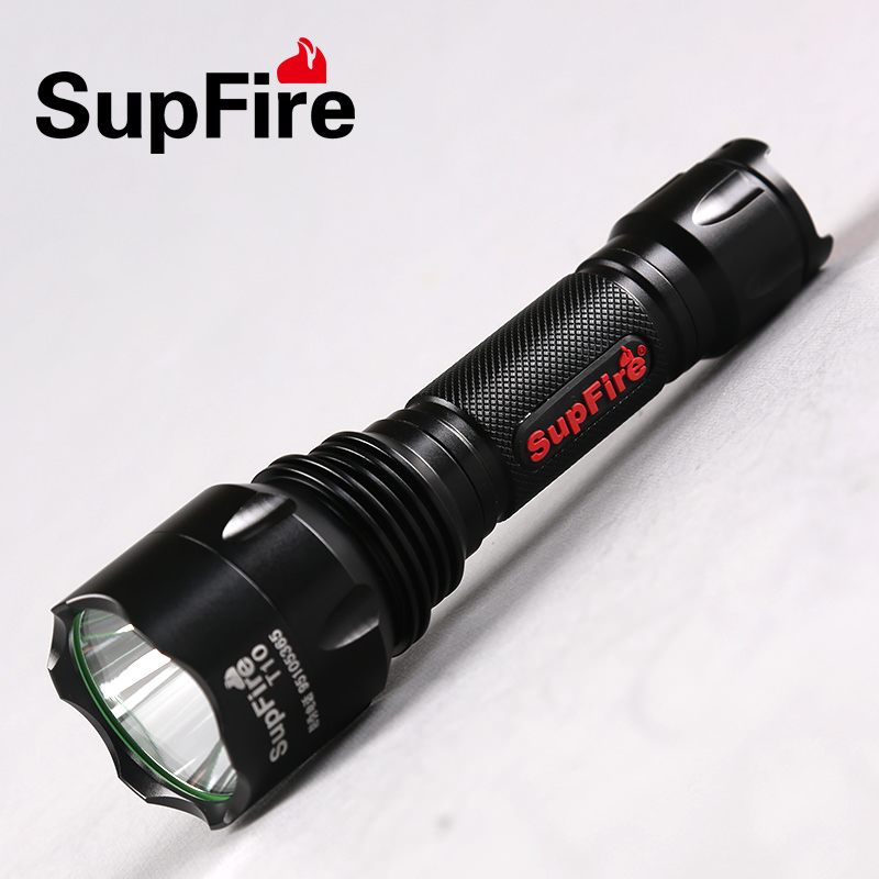 �c�舨榭瓷唐�:正品supfire T10 ��光手�筒�h射充��用LED充�套�bCREE T6